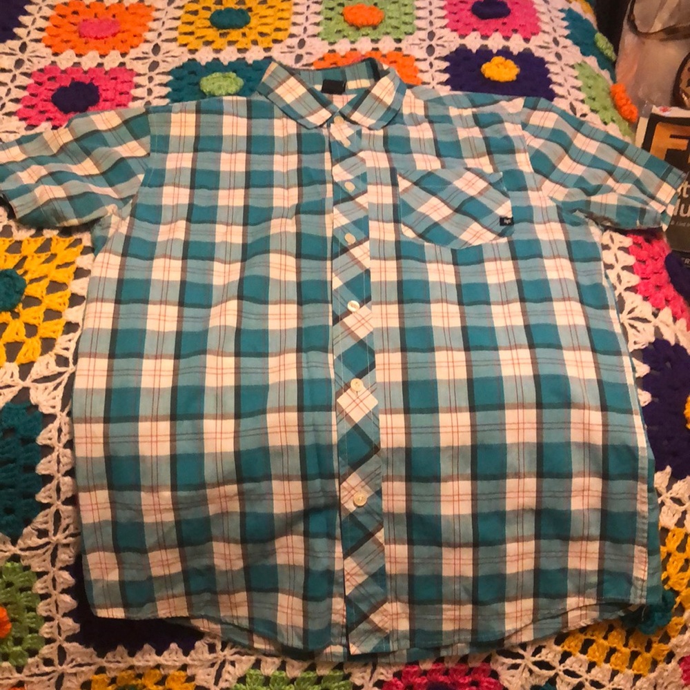 Short sleeve button down shirt